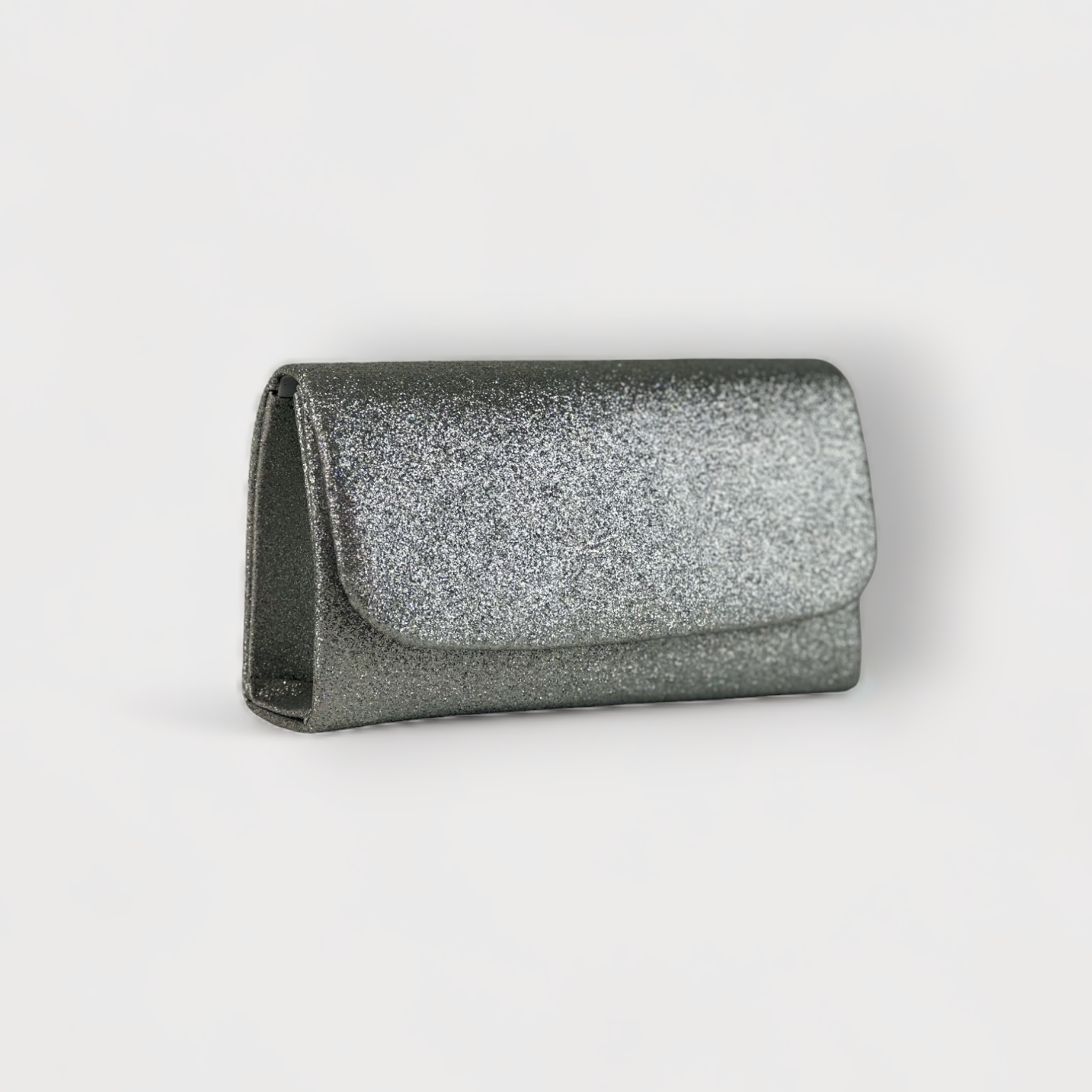 ISABELLA- Red Glitter Hand Clutch Bag