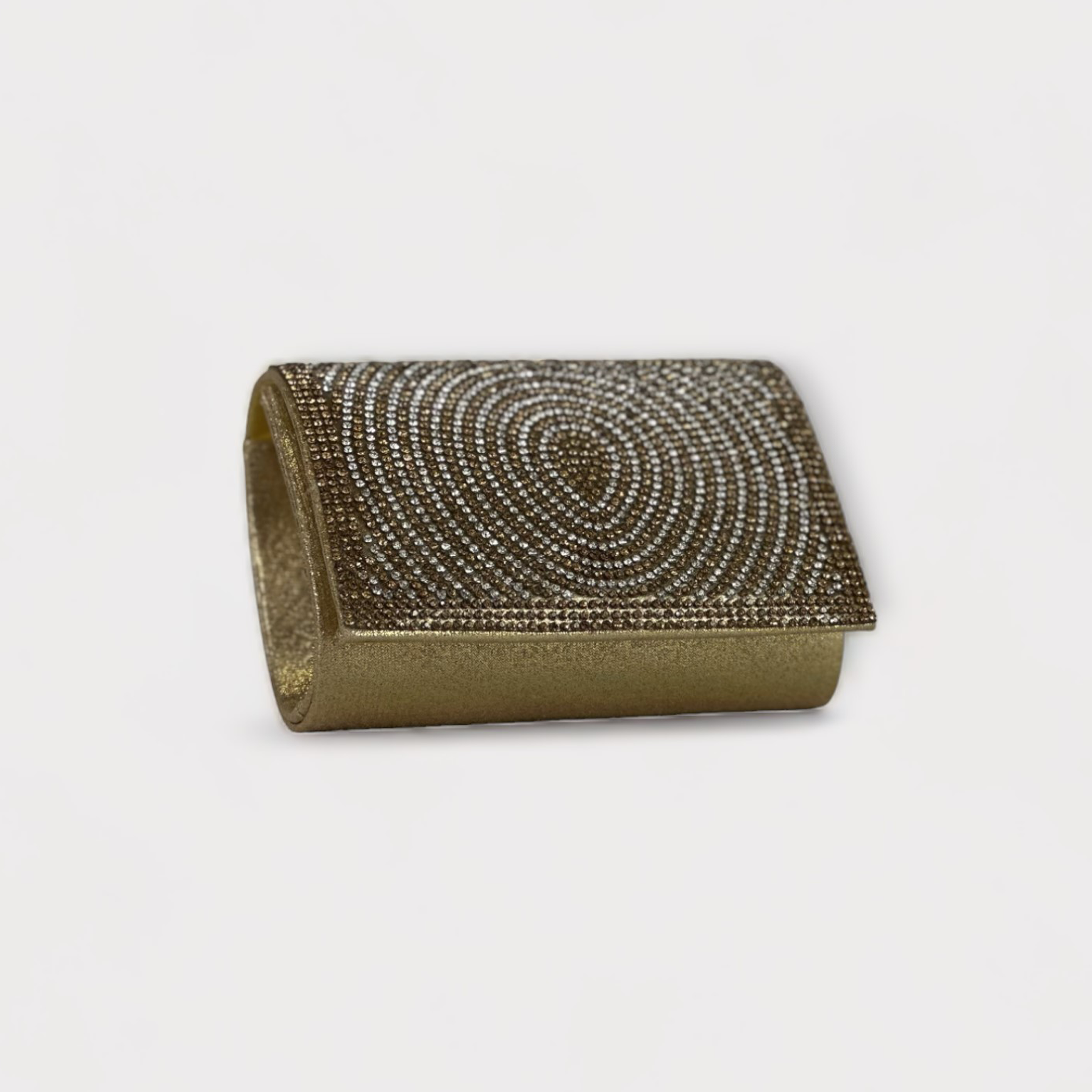 REMA- Black diamante clutch bag