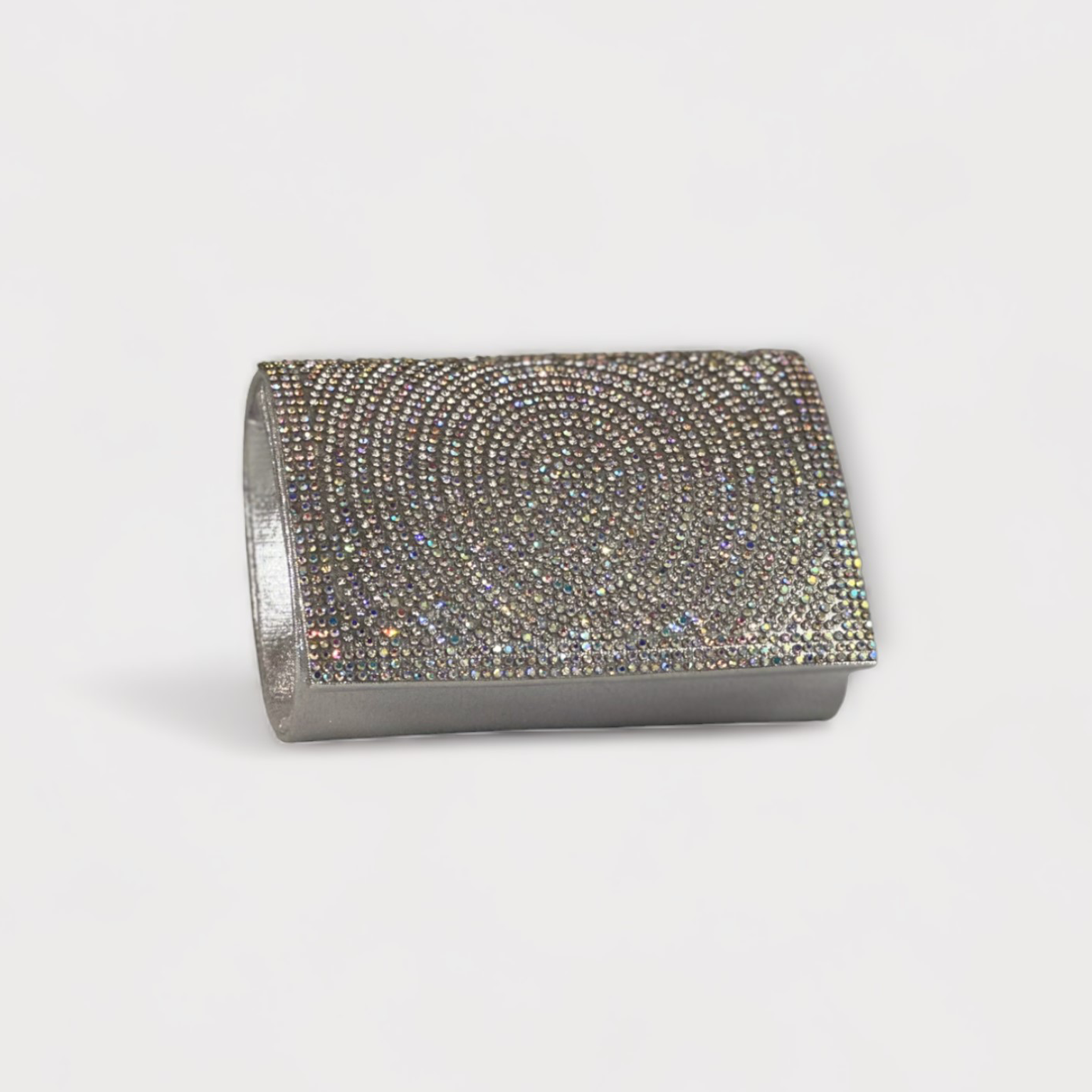 REMA- Black diamante clutch bag